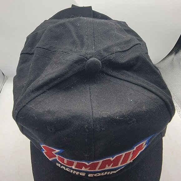 Summit Racing Equipment Black Cap With American Flag Patch 50th Anniversary Logo - Picture 10 of 10